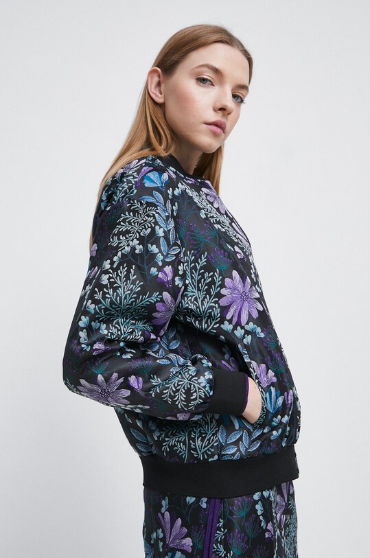 Marynarka damska wzorzysta kolor multicolor tkanina multicolor RW22.KZD801