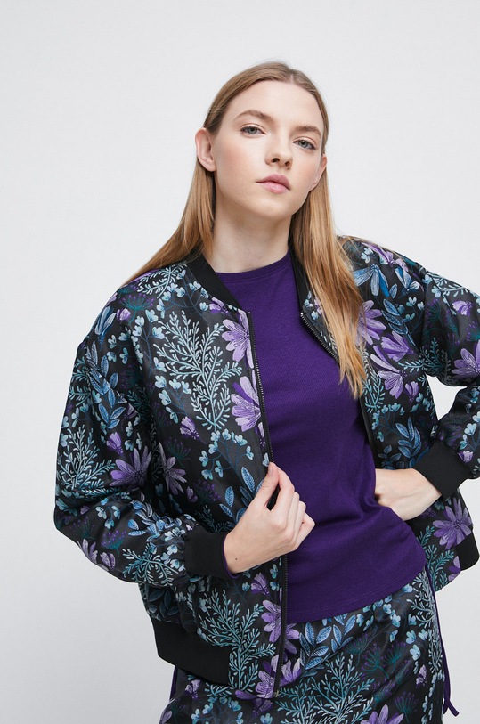 Marynarka damska wzorzysta kolor multicolor multicolor RW22.KZD801