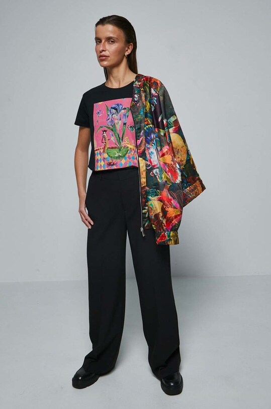 Kurtka wzorzysta by Olaf Hajek kolor multicolor RW22.KZD950 multicolor RW22