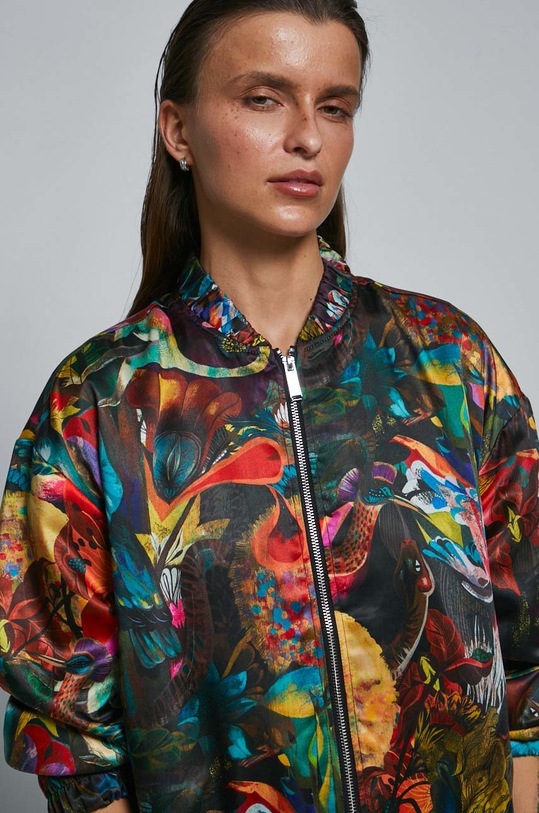 Kurtka wzorzysta by Olaf Hajek kolor multicolor RW22.KZD950 multicolor