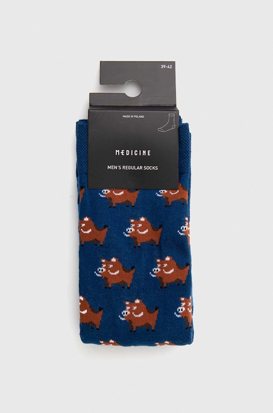 Oblečení Ponožky pánské bavlněné se vzorem (2-pack) RW22.LGM804 vícebarevná