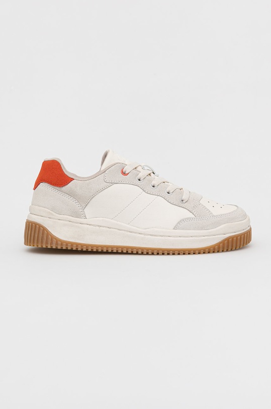 Sneakersy damskie skórzane beżowe RW22.OBD202 beżowy RW22