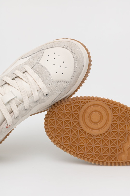 Sneakersy damskie skórzane beżowe RW22.OBD202 beżowy