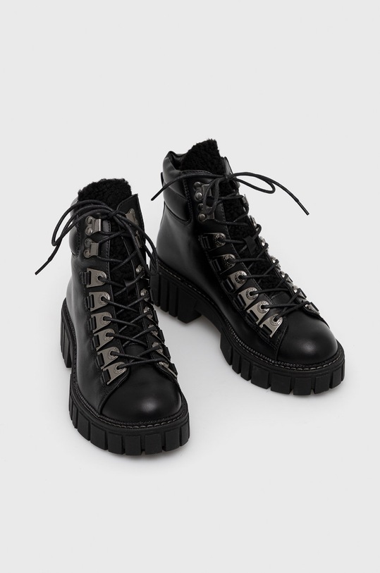 Obuv Členkové topánky Essential RW22.OBD400 čierna