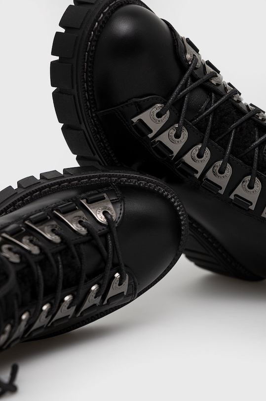 Členkové topánky Essential RW22.OBD400 čierna