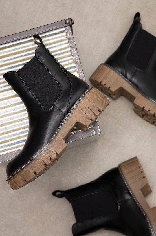 Medicine botine pana la 5 cm negru RW22.OBD406