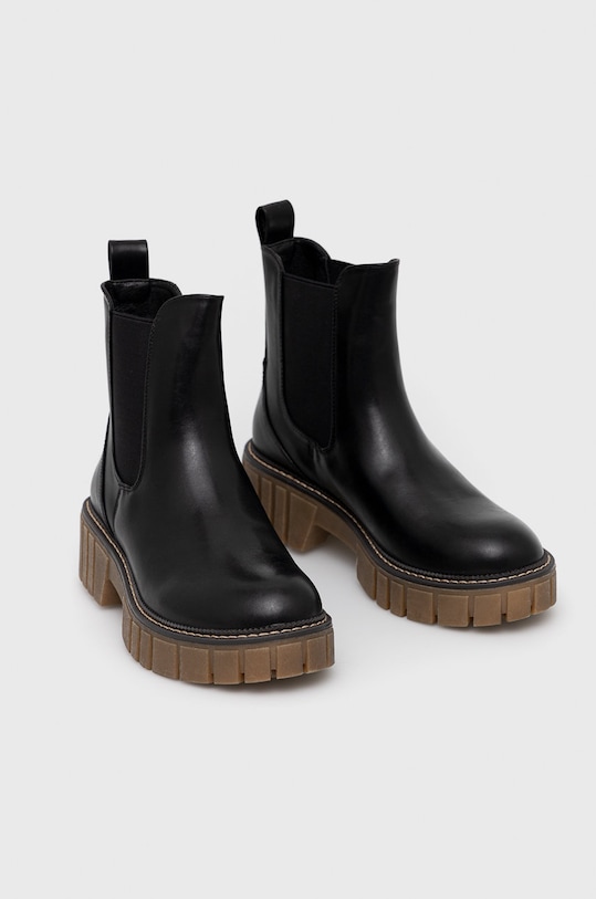 Încălțăminte Medicine botine RW22.OBD406 negru