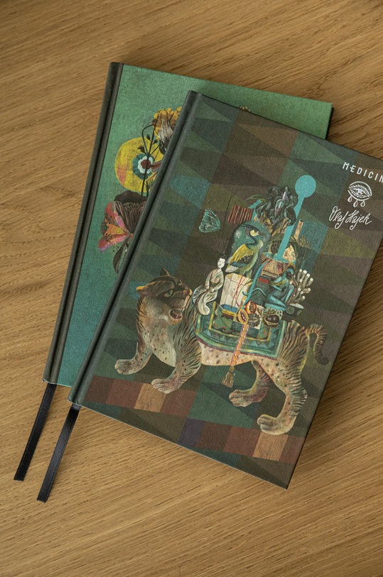 Notatnik by Olaf Hajek kolor multicolor multicolor RW22.PAU803