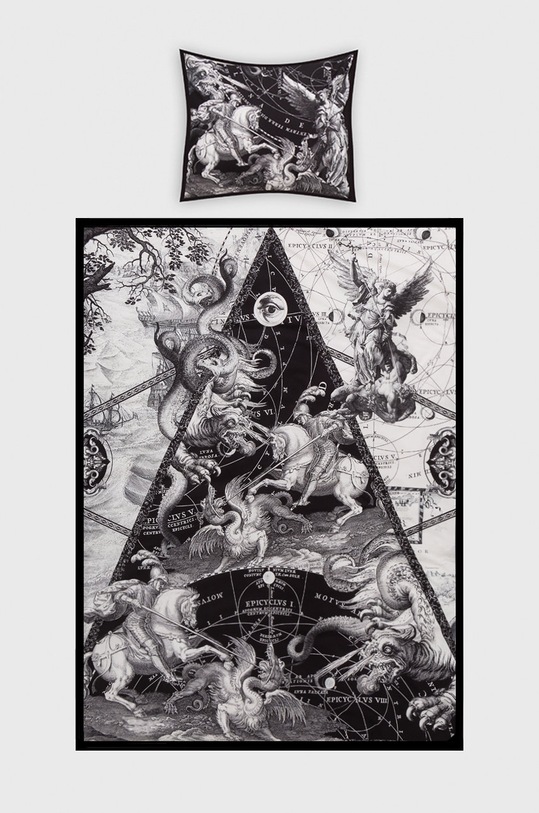 Sada bavlněných povlečení 150 x 200 cm černá barva černá RW22.PCU803