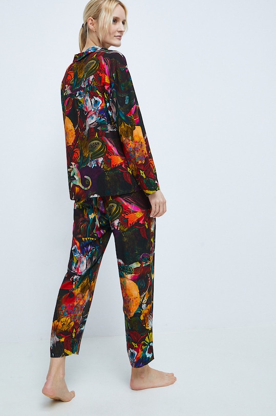 Odzież Piżama damska wzorzysta by Olaf Hajek kolor multicolor RW22.PJD950 multicolor