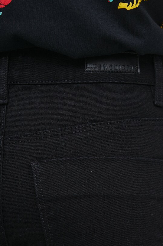 Jeansy damskie slim fit czarne RW22.SJD020