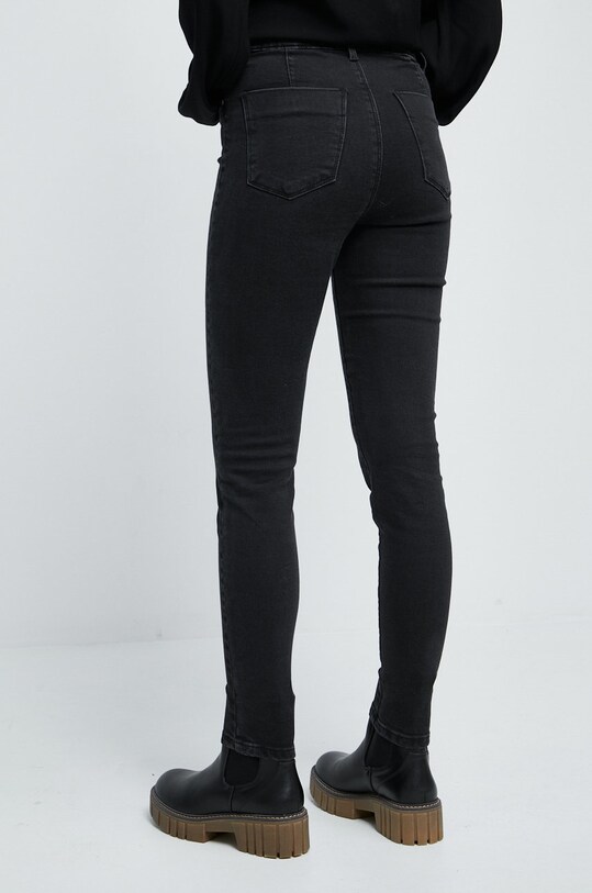 Odzież Jeansy damskie skinny czarne RW22.SJD051 czarny