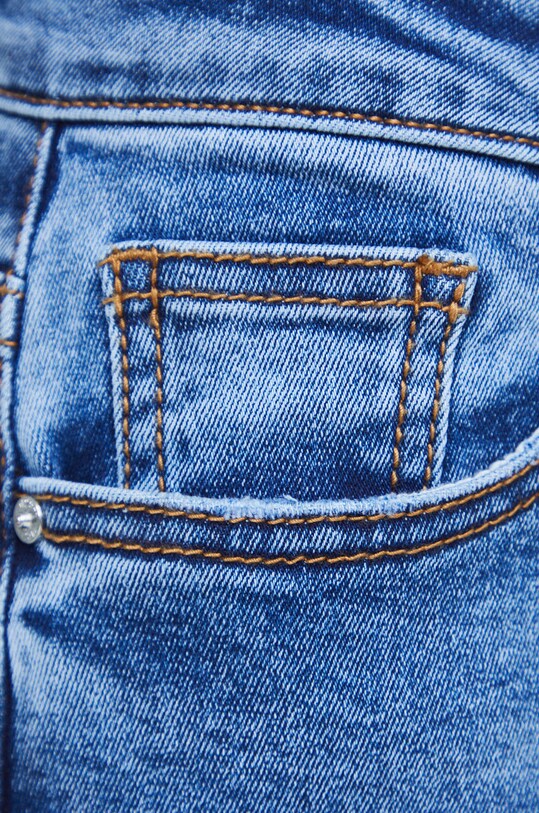 Jeansy damskie straight niebieskie niebieski RW22.SJD604