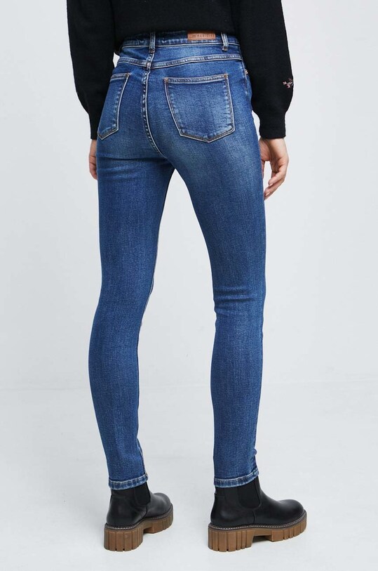 Odzież Jeansy damskie skinny kolor niebieski RW22.SJDB00 niebieski