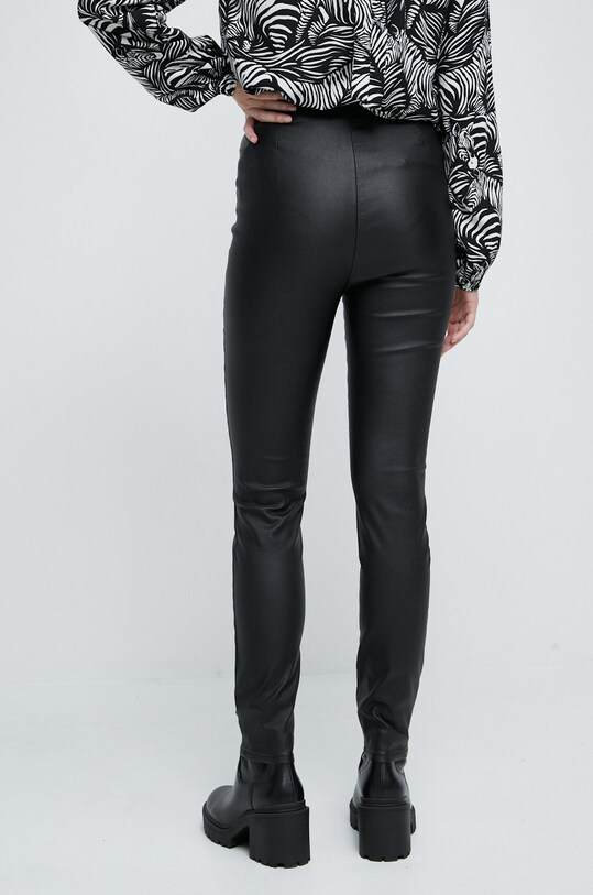 Odzież Legginsy damskie gładkie czarne RW22.SPD507 czarny