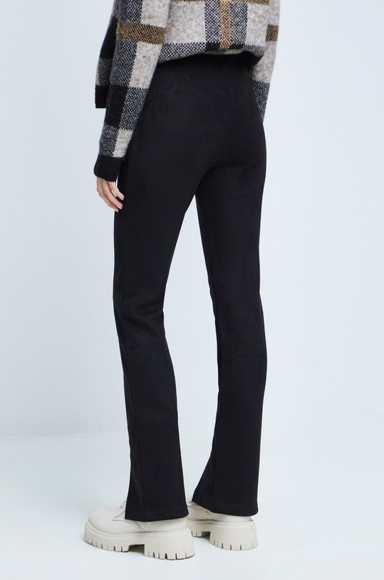 Odzież Legginsy damskie gładkie czarne RW22.SPD604 czarny