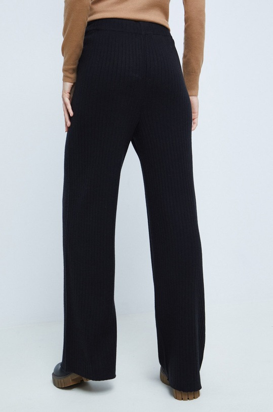 Odzież Spodnie damskie gładkie czarne RW22.SPD607 czarny