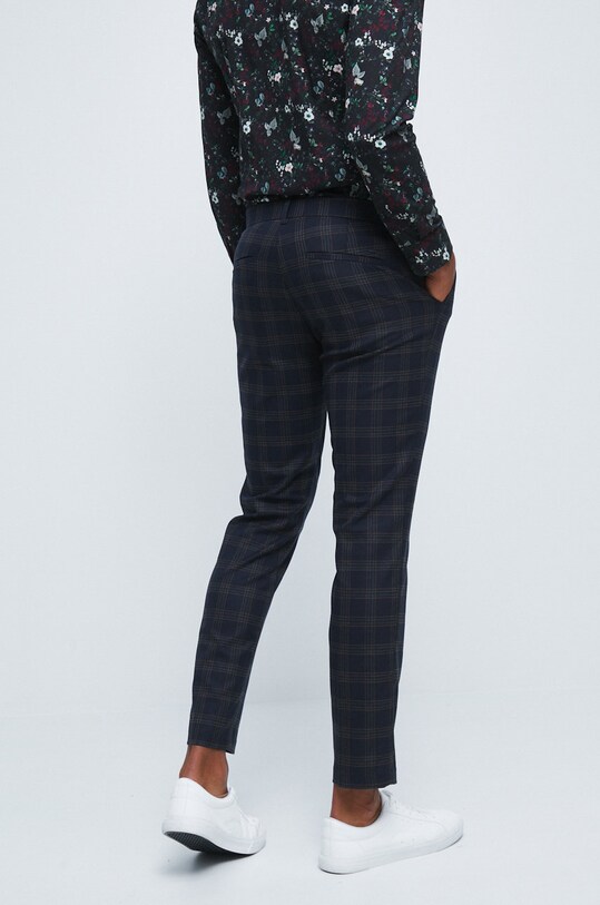 Spodnie męskie slim fit granatowe RW22.SPM305 granatowy RW22