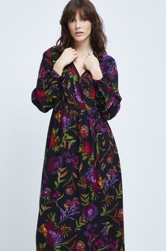 Medicine sukienka czarny RW22.SUD606