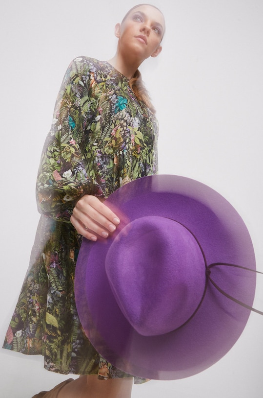 Sukienka damska wzorzysta kolor multicolor wzorzyste multicolor RW22.SUD801