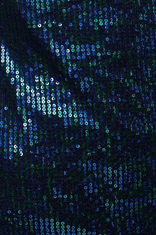 Sukienka damska z cekinami kolor zielony RW22.SUDA13