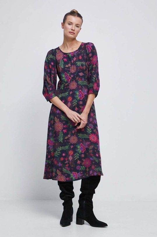 Sukienka damska wzorzysta kolor multicolor RW22.SUDB14 multicolor RW22