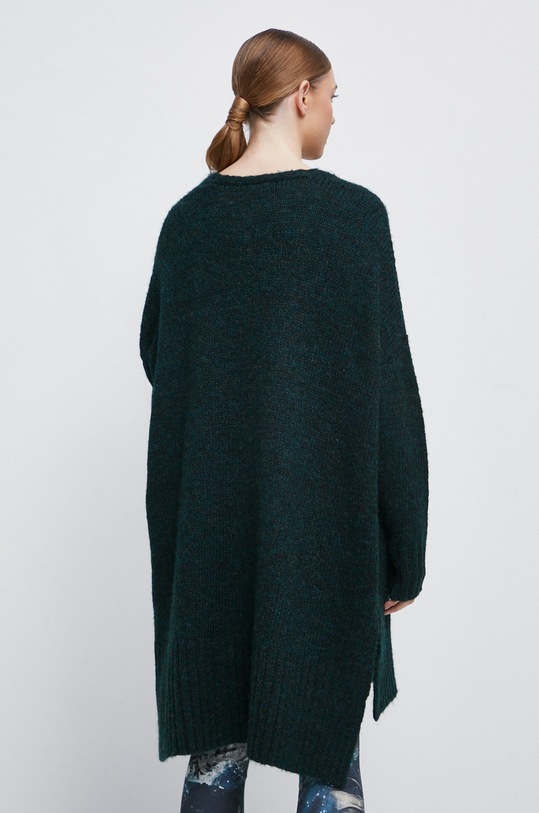Oblečení Kardigan dámský z pleteniny zelená barva RW22.SWD814 zelená