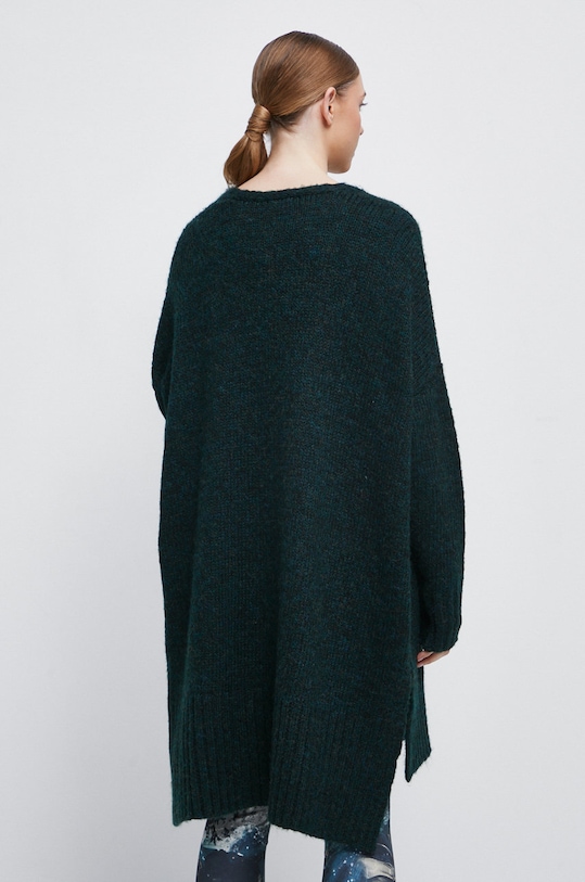 Oblečení Kardigan dámský z pleteniny zelená barva RW22.SWD814 zelená