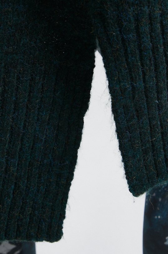 Kardigan dámský z pleteniny zelená barva RW22.SWD814 zelená