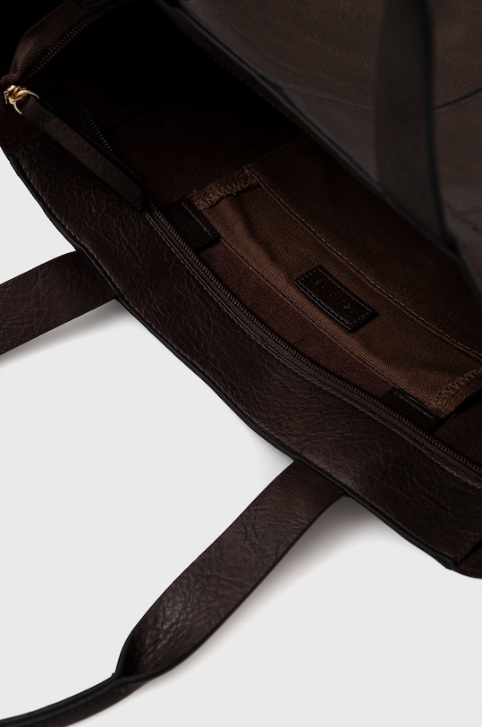 Torebka damska ze skóry ekologicznej brązowa RW22.TOD106