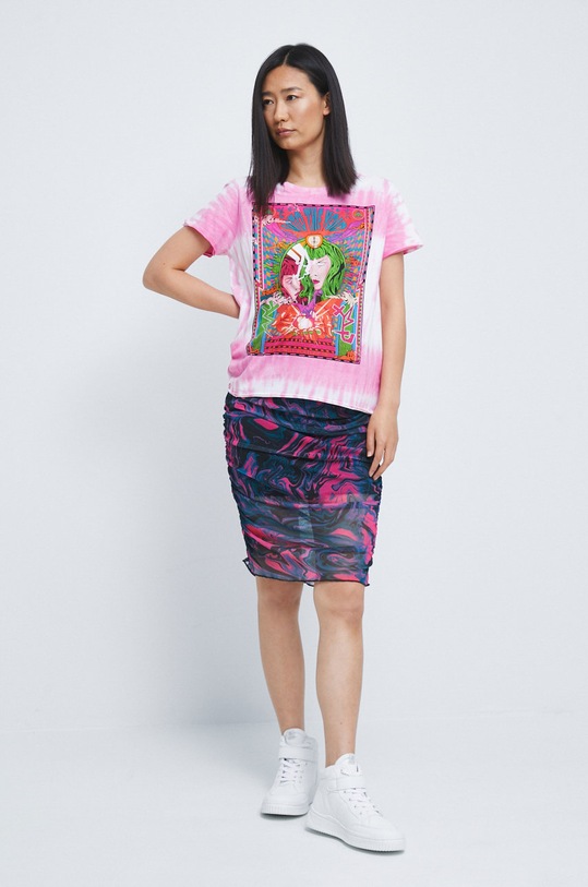 Tričko dámske Modern India RW22.TSD215 ružová RW22