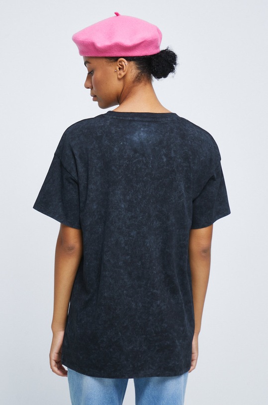 Odzież T-shirt bawełniany z kolekcji Science czarny RW22.TSD352 czarny