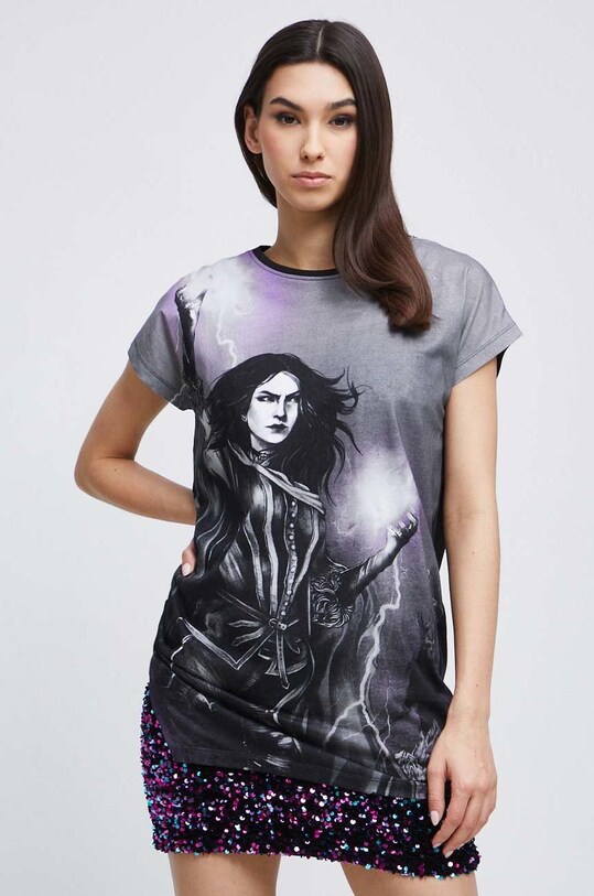 The Witcher x Medicine t-shirt bawełniany czarny RW22.TSDB55