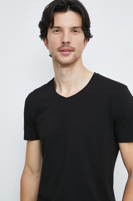 Medicine t-shirt z elastanem czarny RW22.TSM070