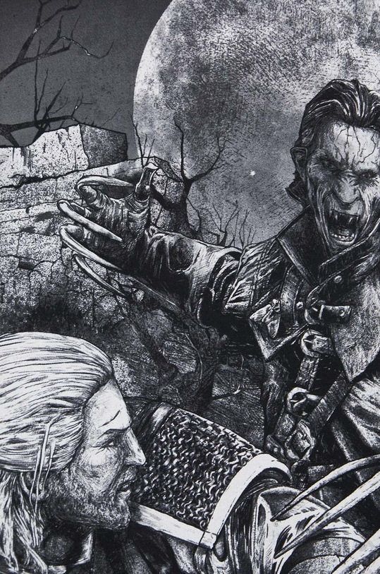 Bavlnené tričko pánske z kolekcie The Witcher x Medicine čierna farba RW22.TSMB51