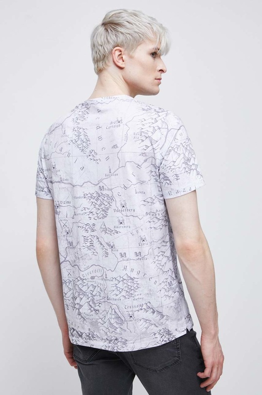 Odzież T-shirt bawełniany męski z kolekcji The Witcher x Medicine kolor biały RW22.TSMB56 biały