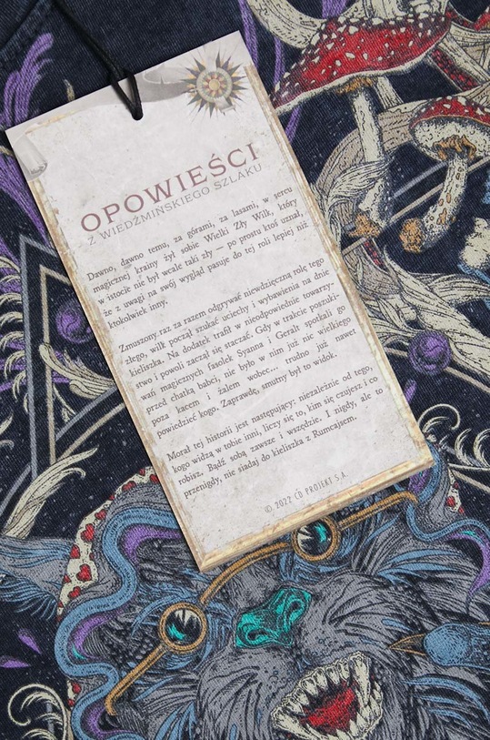 T-shirt bawełniany męski z kolekcji The Witcher x Medicine kolor szary RW22.TSMB58