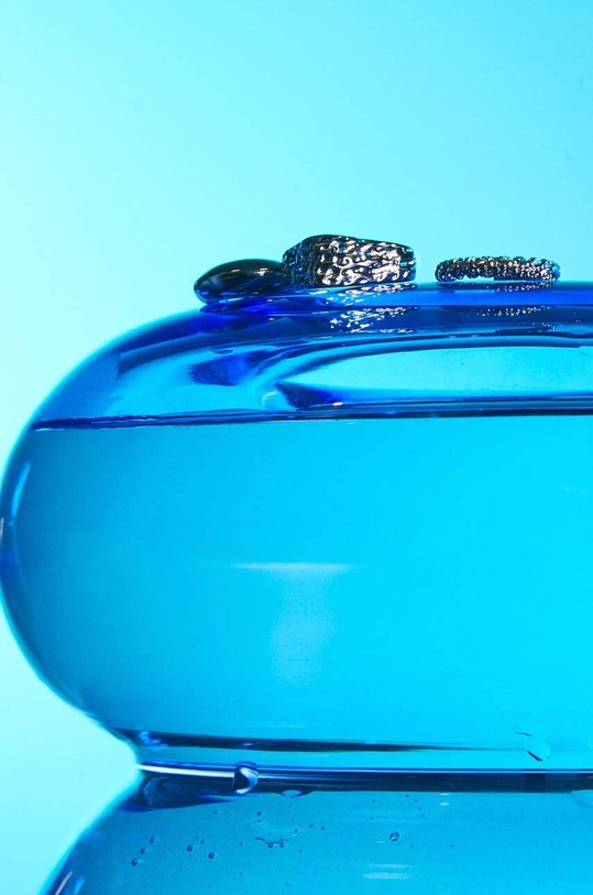 Akcesoria Kolczyki damskie z ozdobnymi elementami (3-pack) kolor srebrny RW23.AKDA01 srebrny