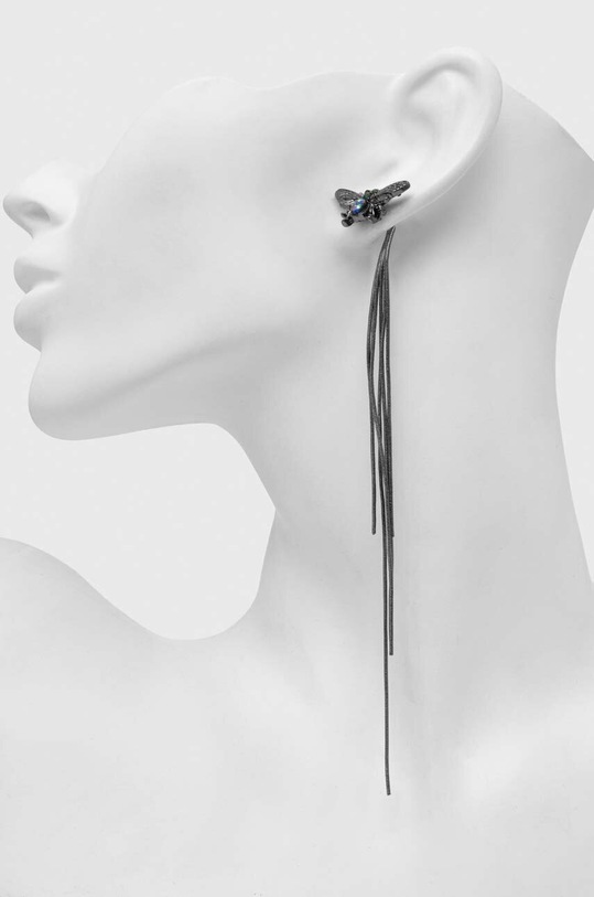 Náušnice dámské černá barva RW23.AKDA17 černá RW23