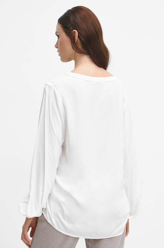 Oblečenie Blúzka dámska hladká béžová farba RW23.BDD070 béžová