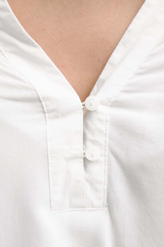 Blúzka dámska hladká béžová farba RW23.BDD070 béžová