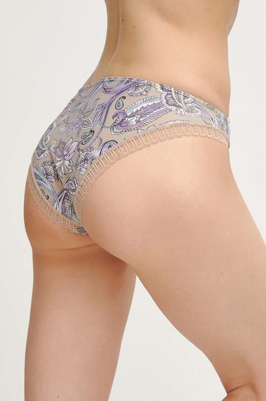 Figi damskie z koronką (3-pack) kolor multicolor multicolor RW23.BID301