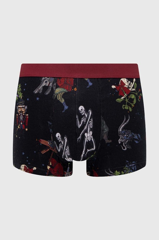 Odzież Bokserki bawełniane męskie wzorzyste (2-pack) kolor multicolor RW23.BIMA05 multicolor
