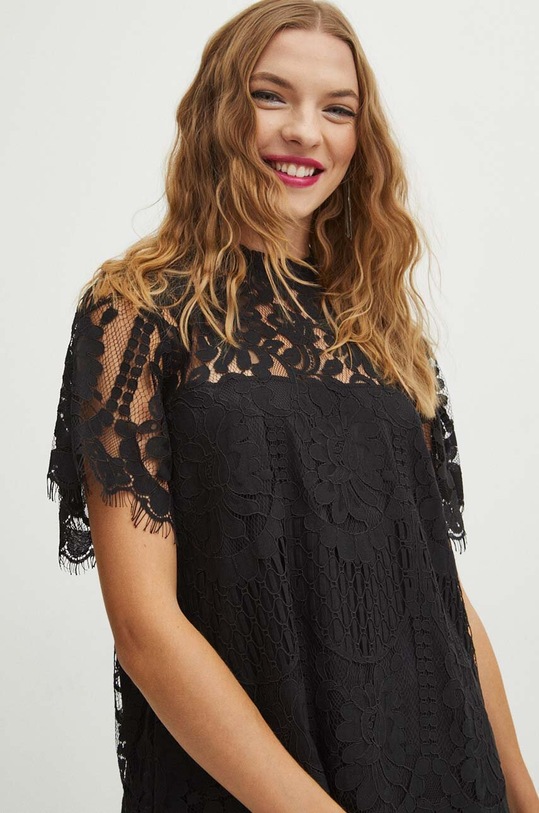 Medicine bluzka regular czarny RW23.BKDB02