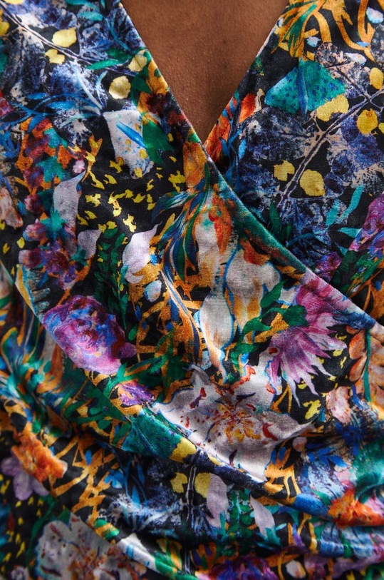 Bluzka damska z kolekcji Medicine x Veronika Blyzniuchenko kolor multicolor RW23.BKDB52