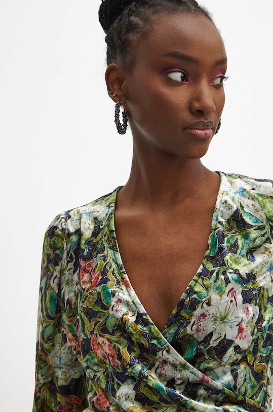 Blúzka dámska z kolekcie Medicine x Veronika Blyzniuchenko RW23.BKDB52 viacfarebná