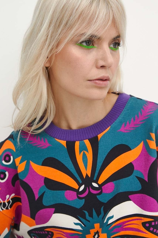 Bavlnená mikina dámska RW23.BLD902 viacfarebná