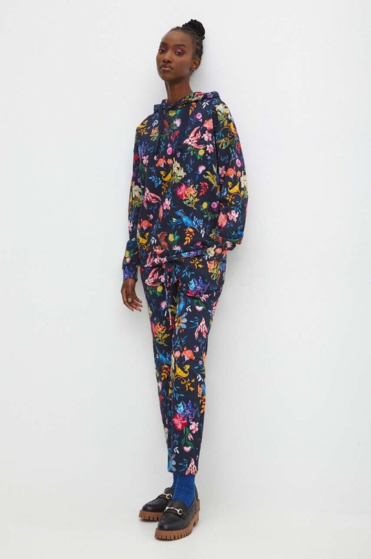 Odzież Bluza damska z kolekcji Medicine x Veronika Blyzniuchenko kolor granatowy RW23.BLDB52 granatowy