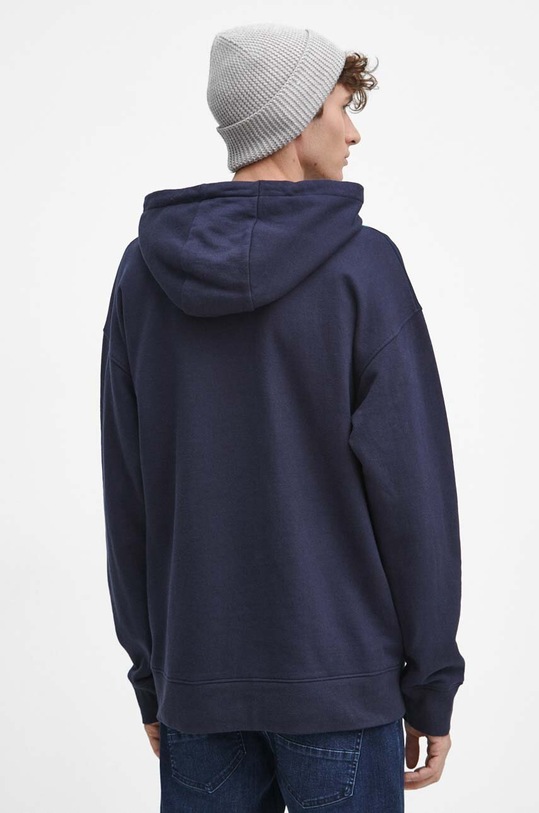 Oblečenie Mikina pánska tmavomodrá farba RW23.BLM903 tmavomodrá