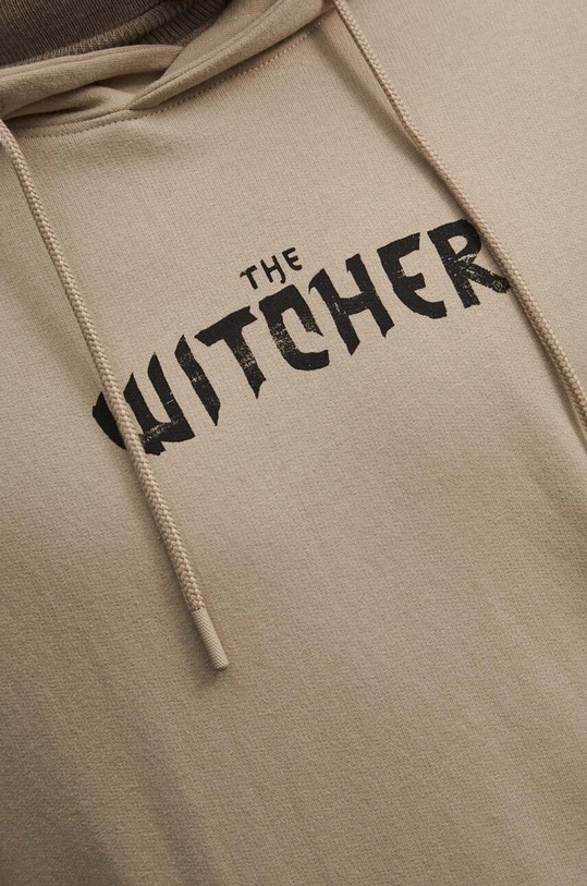Mikina pánská z kolekce The Witcher x Medicine béžová barva RW23.BLM951 béžová